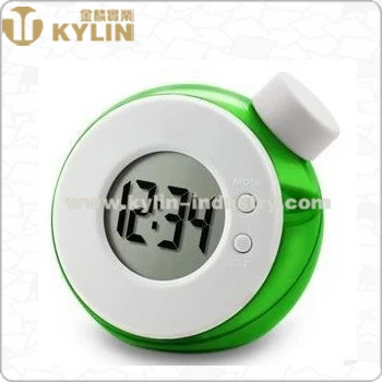 novel multi-function water powered clock with alarm