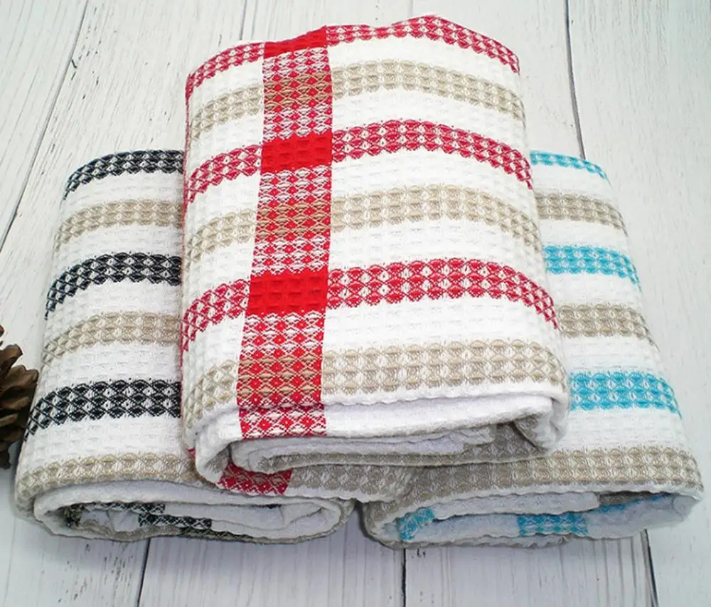 Polyester cotton blend tea towel & Cotton Tea Towel