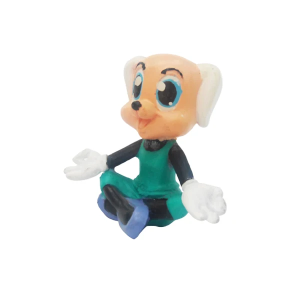 WJ1407 Factory Direct plastic anime diaper dog toy PVC Cartoon Action Figure for baby room decoration