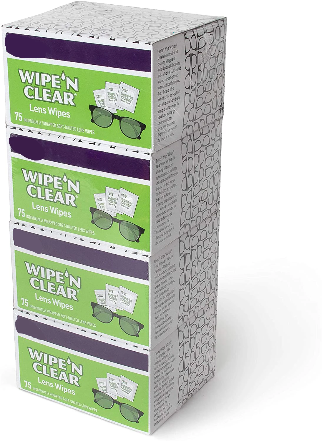 eco Anti Fog Glasses Smartphone iPhone  Screens and Other Delicate Surfaces lens cleaning wipes