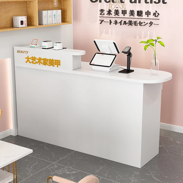 Cashier Desk Table Reception Counter Retail Shop and Supermarket Equipment
