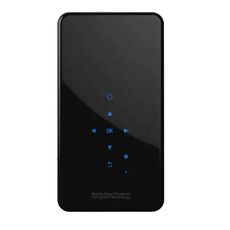 Mini Projector P8 DLP 1080p Smart Android Wifi BT Quad Core Mobile Phone Projector for Home Theater/Outdoor/Meeting