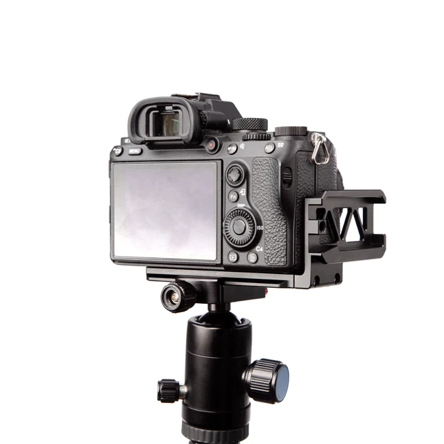 Универсальные аксессуары для гиростабилизатора L-кронштейна, Монтажная пластина с винтом 1/4, совместимая с гиростабилизатором DJI Ronin SC.