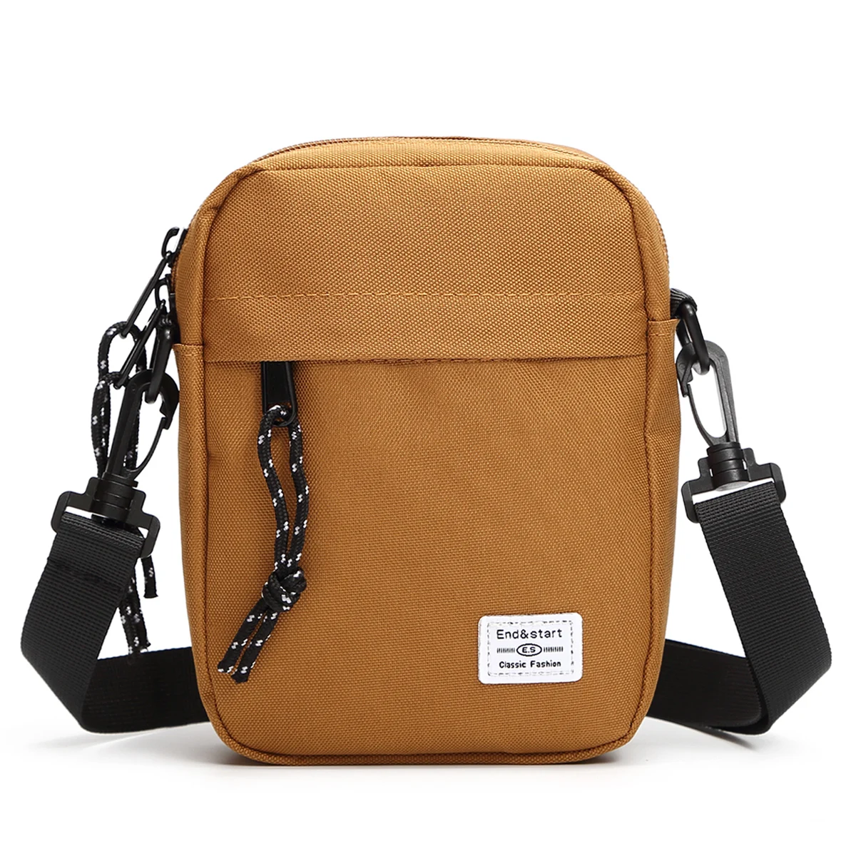 wholesale Casual Men Chest Shoulder Bags Custom Phone Sling Crossbody Men Leisure Messenger Mobile Bag