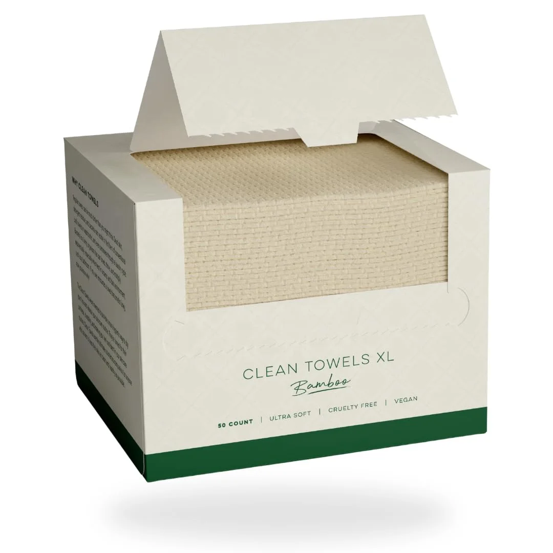 Wholesale Bamboo Biodegradable Face Towel Disposable Makeup Clean Face Towel