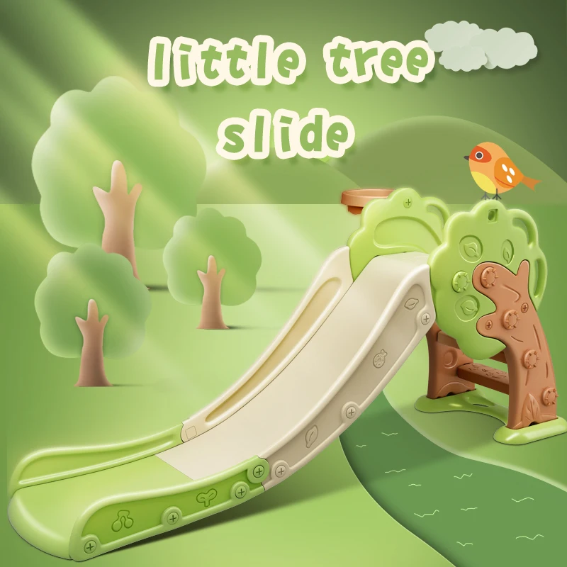 Kindergarten Children plastic slide indoor playground baby equipment for kids