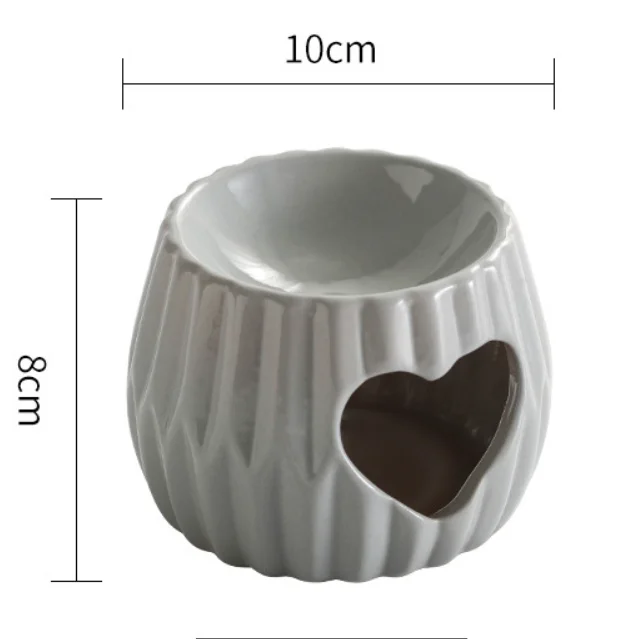 Low Moq Wax Melter Ceramic Candle Warmer Wax Burner Melt Fragrance Warmer Incense Oil Warmer Wax Melt Burner