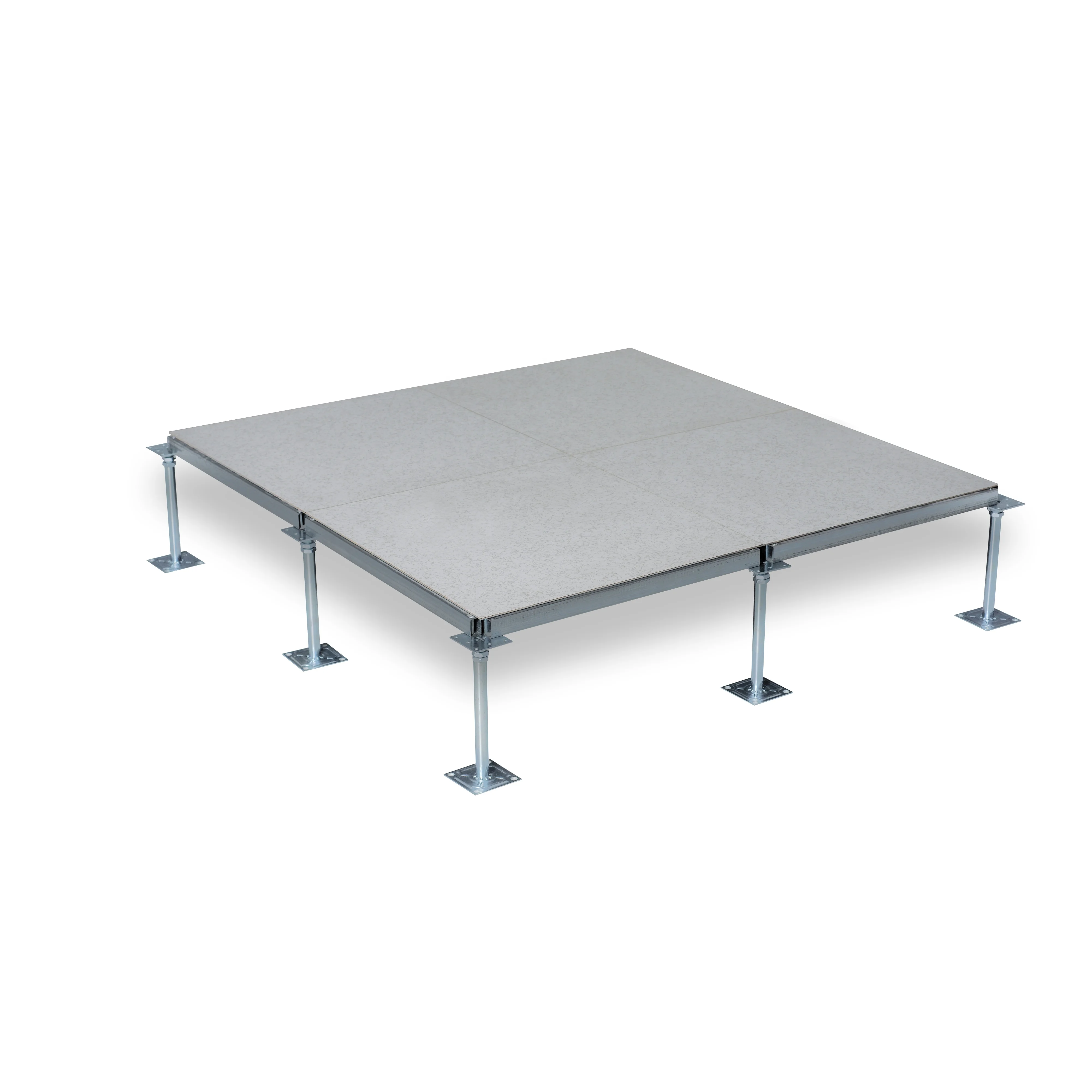 Steel Floor/Steel Raised Floor/Double Floor with HPL Finish and PVC Edge Trim