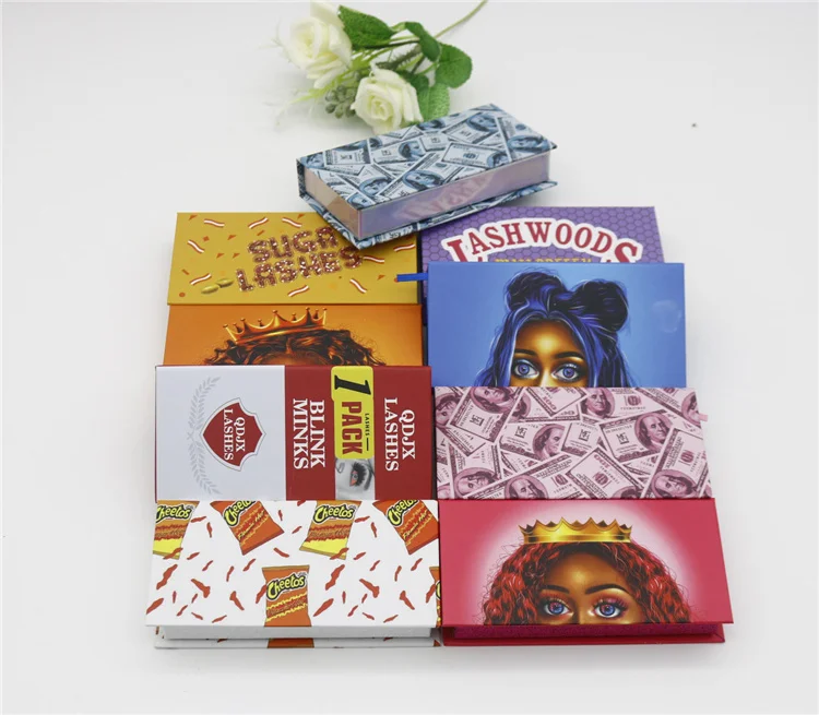 Популярная стильная кассета для ресниц 5D норковый рекордер для ресниц футляр для ресниц индивидуальная этикетка коробки для ресниц Pul