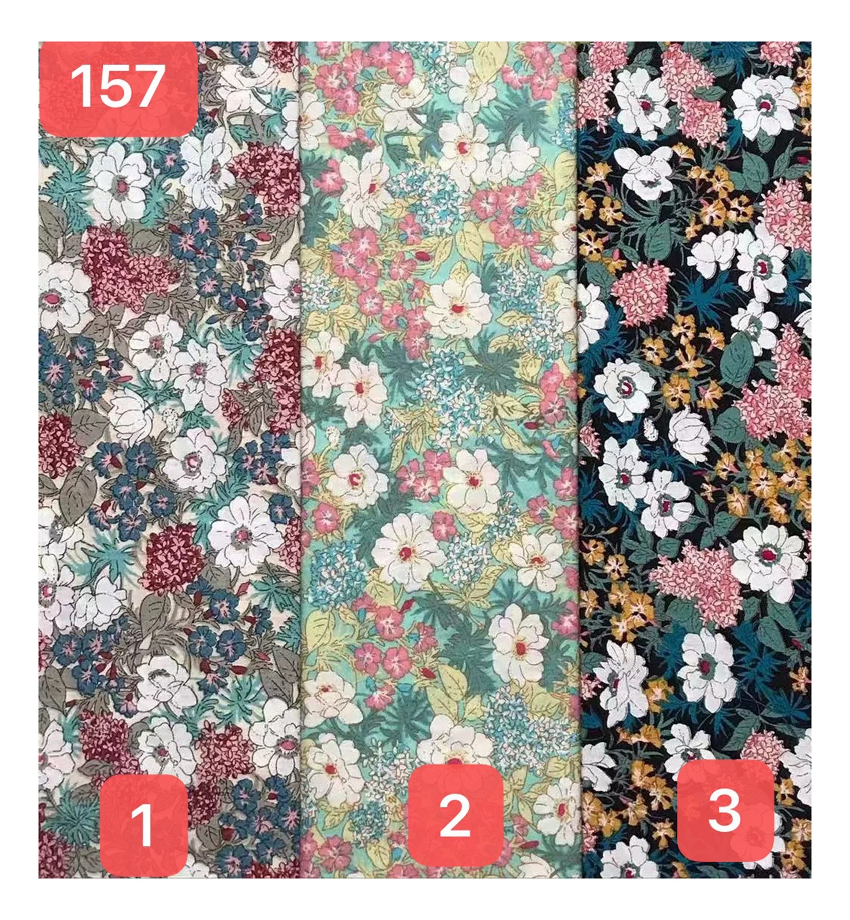 100% cotton poplin native print satin fabric quilting dresses apparel crafts for textile handmade fabric
