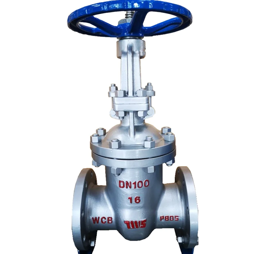 ASTM A126 WCB gate valve with metal seated hand wheel operated apply for oil