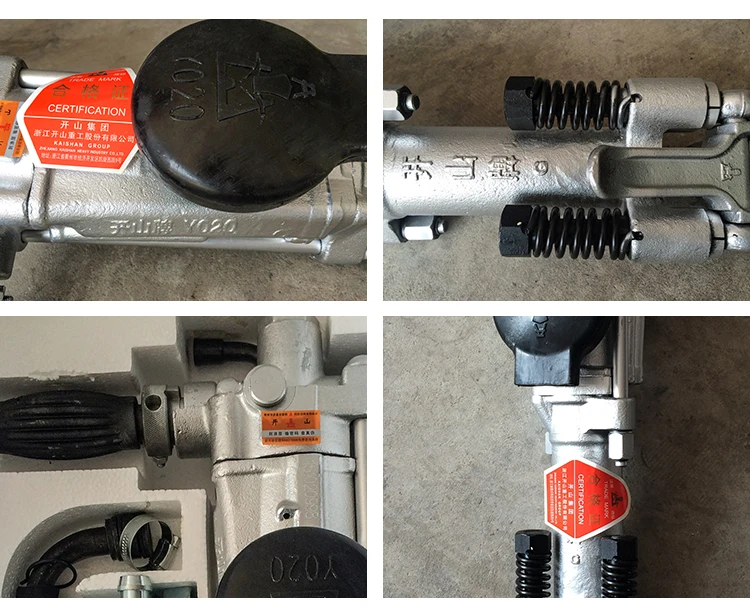 Pneumatic jack hammer YO18 mining air rock drill mini rock drilling machine