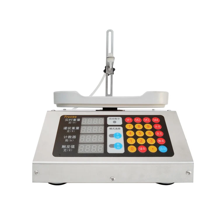 YTK-CSY-M90 automatic digital liquid  weighing and filling machine price