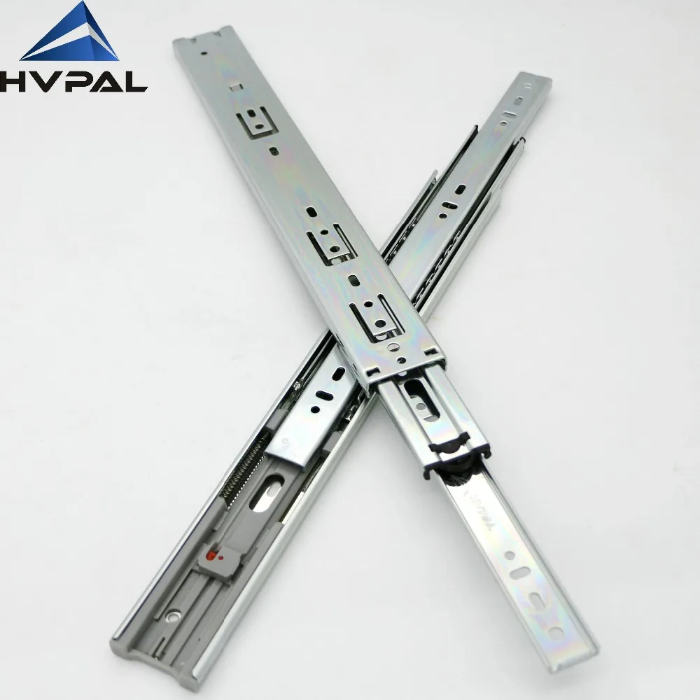 45mm 4523 ball bearing buffering device soft close liberty dresser drawer slides for cabinets kitchen office platform