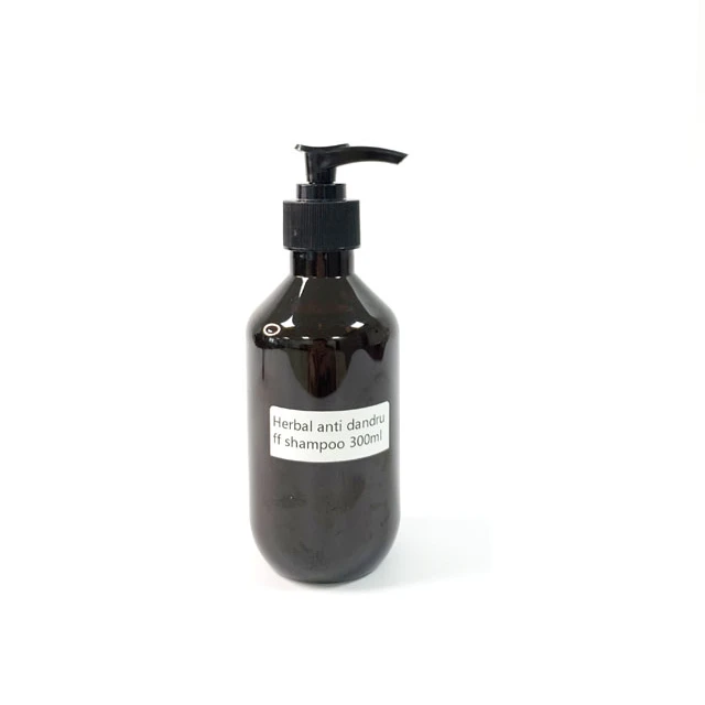 Wholesale Private Label Herbal Anti-dandruff shampoo 300ml tea seed extract shampoo