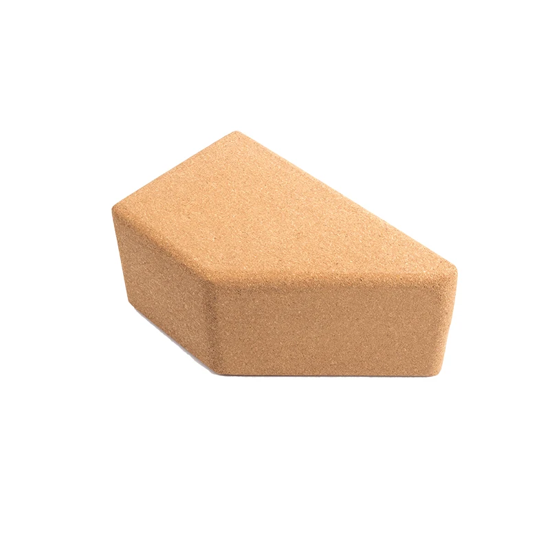 
High-Quality Non-Slip Trapezoid Cork Blocks Custom Size Brick For Yoga Block 