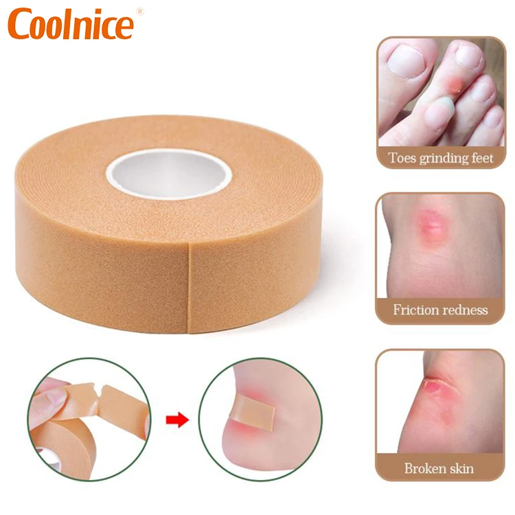 Women Heel Tape High Heel Shoes Back Heel Blister Relieve First Aid Sticker Waterproof Wear-Resistant Patch Foot Pads