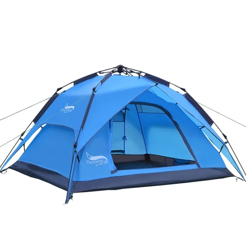 Instant Pop Up Family Camping 2-4 Person Portable Automatic Waterproof Tent