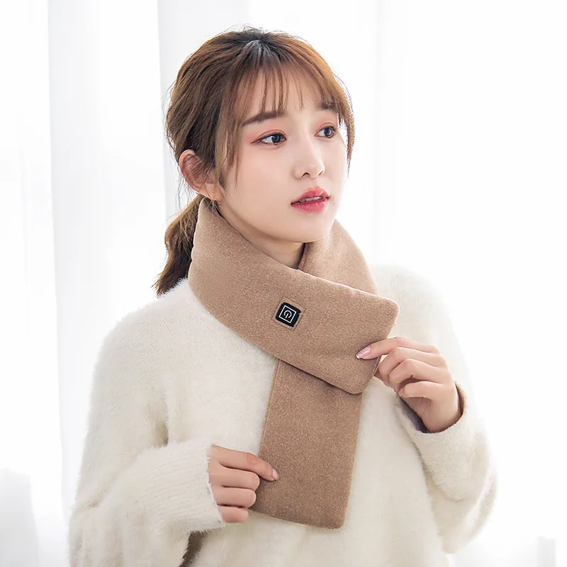 Heating Scarf Neck Protector, Intelligent Winter Cold Protection And Warmth Adjustable Temperature Heating Scarf