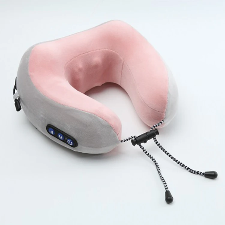 Hot sale back neck shiatsu car home massage pillow with heating