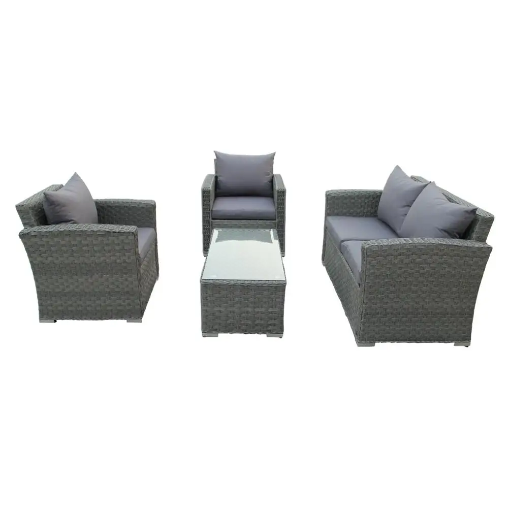 
High Quality China All Weather Outdoor Furniture Wholesaler Eco-friendly Garden Rattan / Wicker Sofa set 