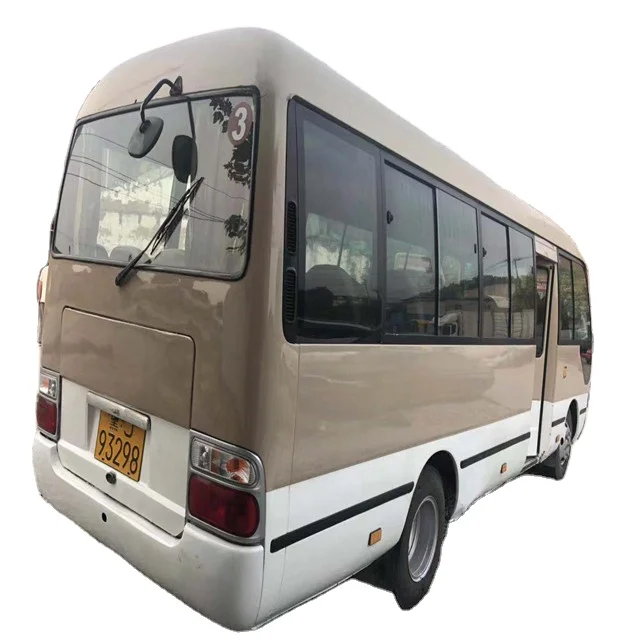 Подержанный автобус Toyota Coaster, 29 + 1 местный, 30 местный грузовик для автобуса, сделано в Японии