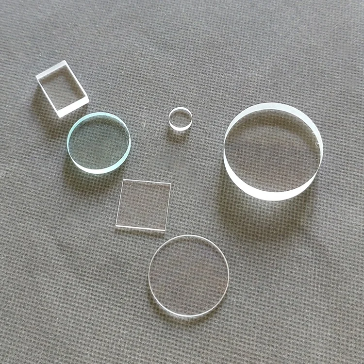 High Purity Round Transparent Quartz Glass Disc Borosilicate Round Quartz Sight Glass