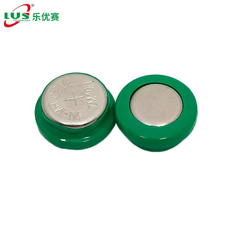 Rechargeable button cell 1.2V Nimh battery 40H 40mah 1.2V 2.4V 3.6V OEM battery pack