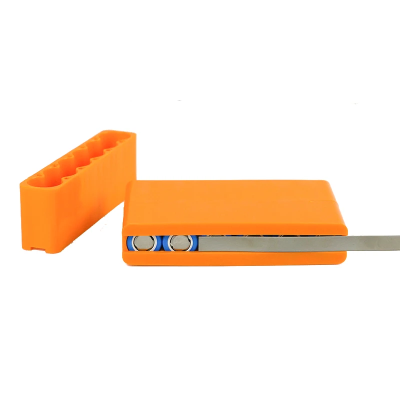 NEW 18650 battery clamp battery welding fixture 4 6 8 sections optional nickel plate fixing fixture