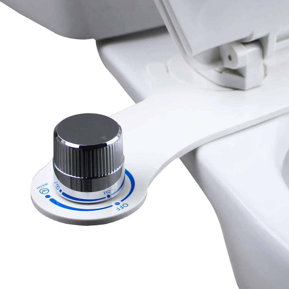 Non-Electric Cold Water Ultra-Thin Bidet Toilet Attachment With Single Nozzle Sanitary Bidets Non Electronic