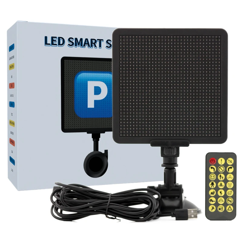 New Custom Technology Car Led Screen Display For Rear Back Window Advertising