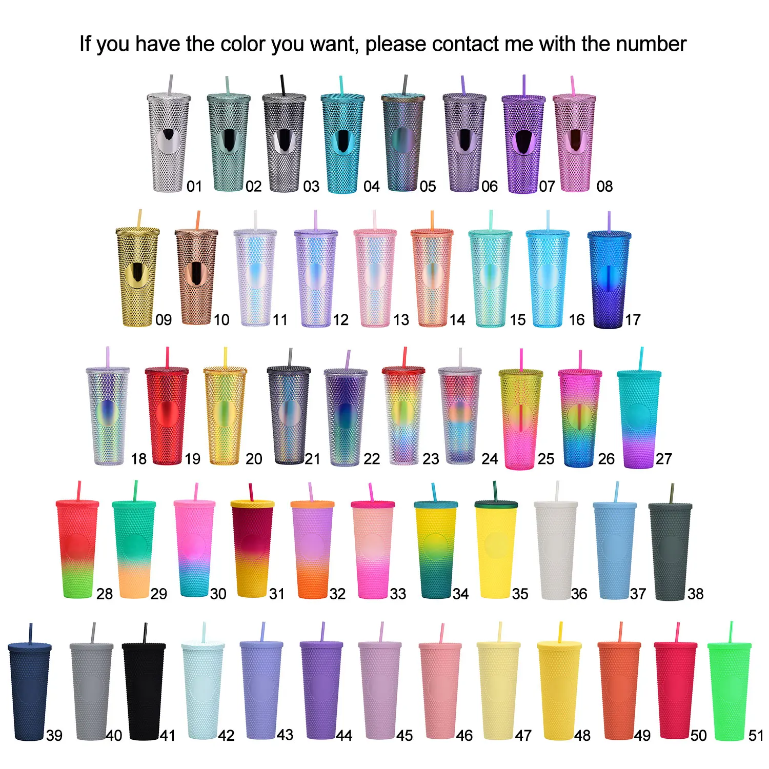 USA warehouse New release 710ml colorful diamond glitter durian tumbler cups studded tumbler with lid straw