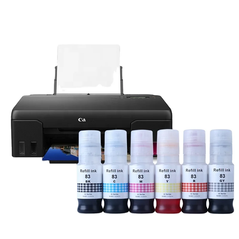 Premium ink GI73  GI-73 GI43 GI13 23 33 83 dye ink refill Ink for Canon GX6021 5020 7021 G610 510 680 580 620 540 640 550 650