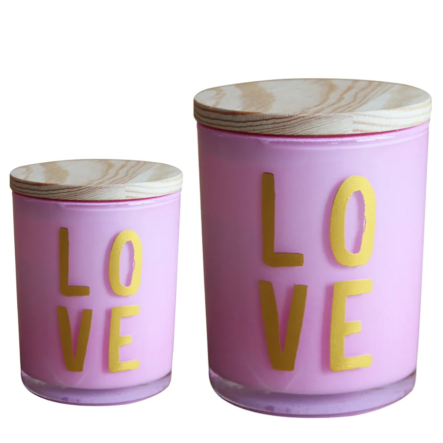 Hot Selling Painted Glass Jar Candle Wedding Gifts Floral Aroma Essential Oil Soy Wax Luxury Scented Candles Supplier