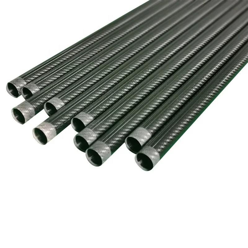 Factory Customized 3k Weave Carbon Fiber Tube Carbon Fiber Telescopic Outrigger Pole Carbon Fibre Tube Tube