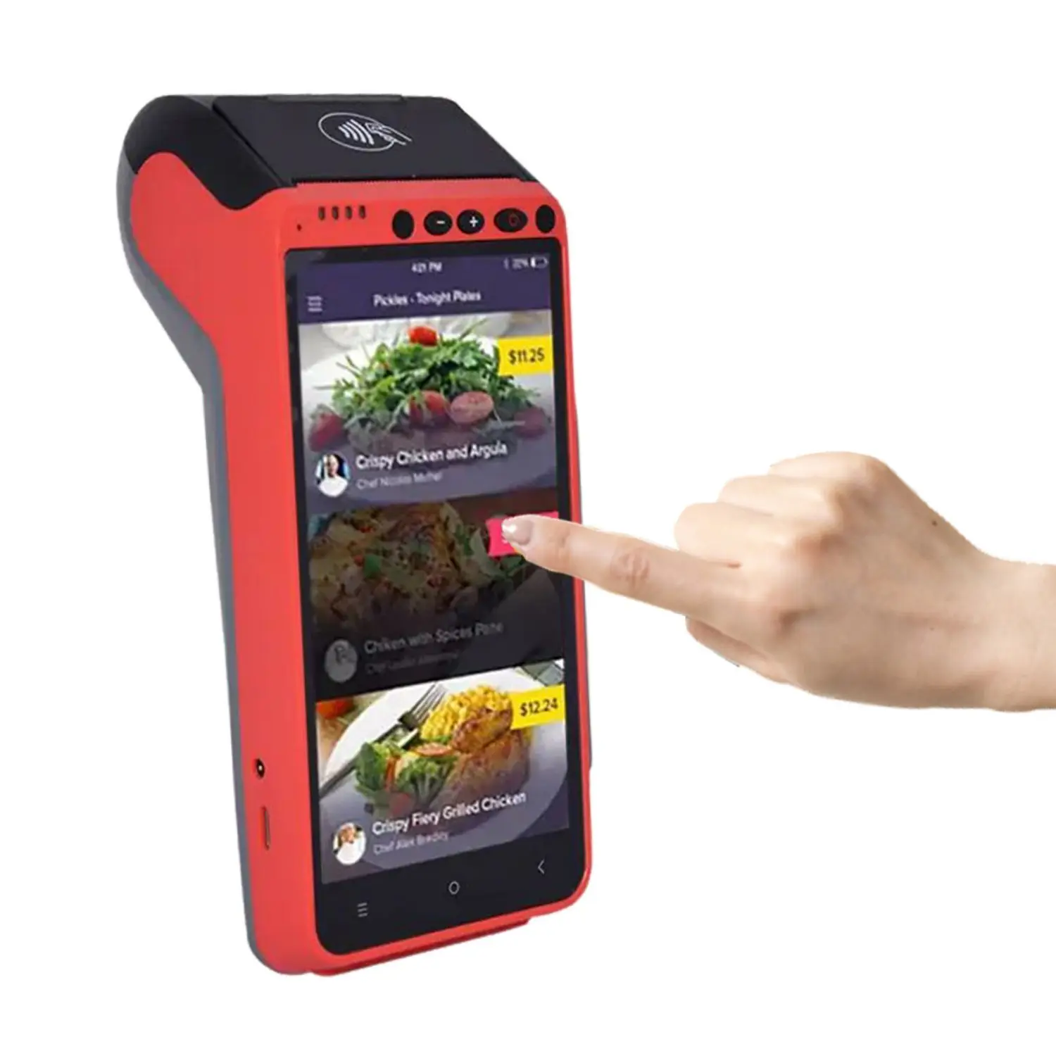 4G Touch Online Betting Terminal Android Smart POS Payment Machine For Small Business HCC-Z100