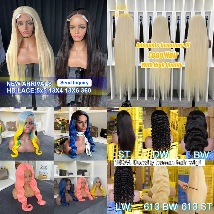 Pre Plucked 5x5 Human Hair Lace Frontal Wig 200% Density Body Wave 13x6 Lace Wig Hd Lace Front Wig With Baby Hair