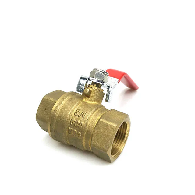 Chinese professional factory  Brass Ball Valve Threaded 600 WOG with NPT thread