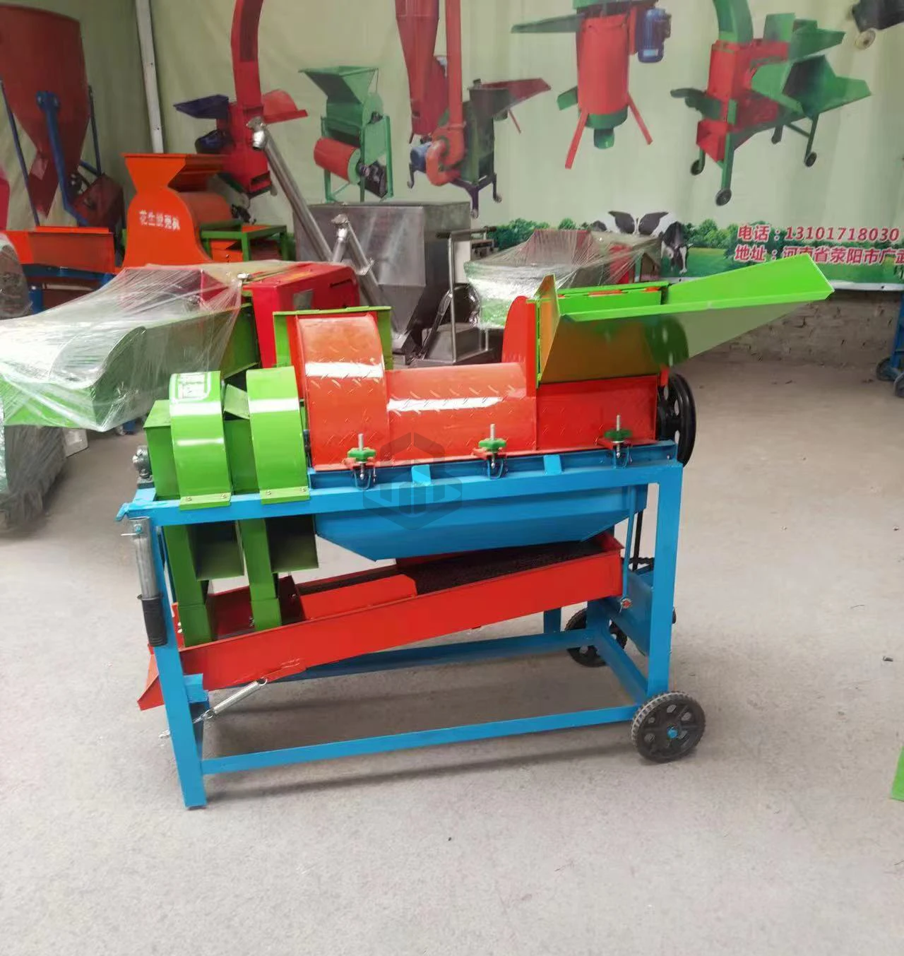 High Quality Agriculture Farm Economical Corn peeler threshing Rice Sheller and thresher