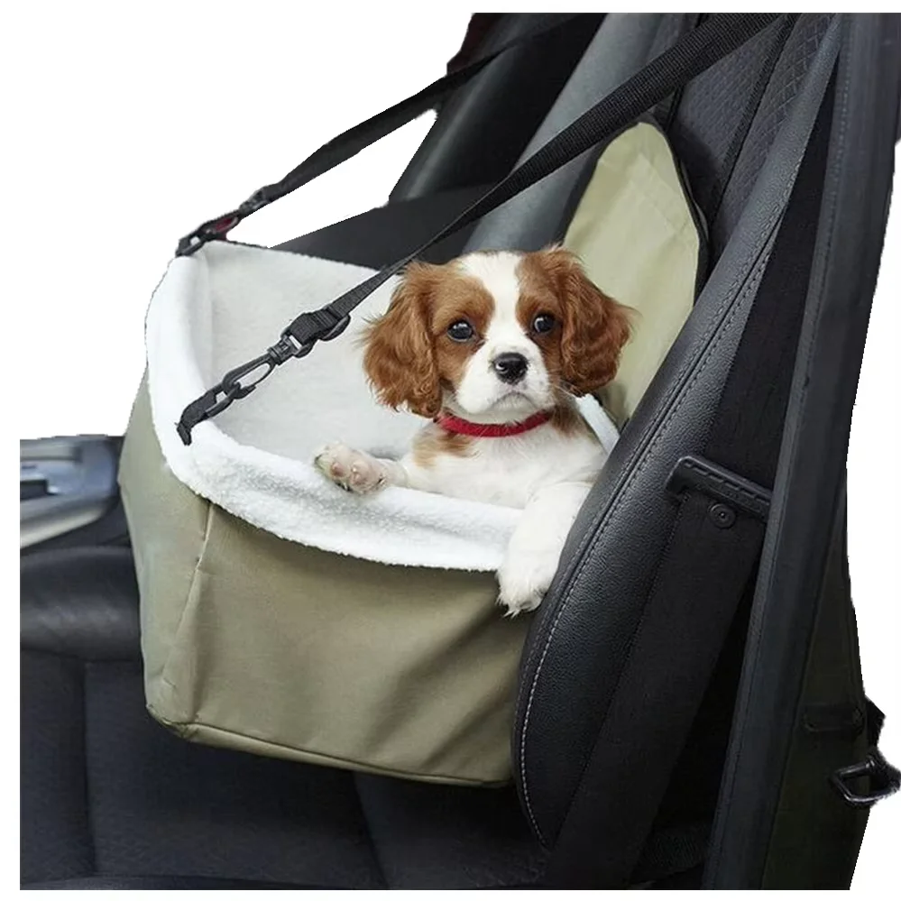 Luxury Dog Car Seat Comfortable Pet Booster Car Seat Small dogs Dog Travel Bed Pet Carrier