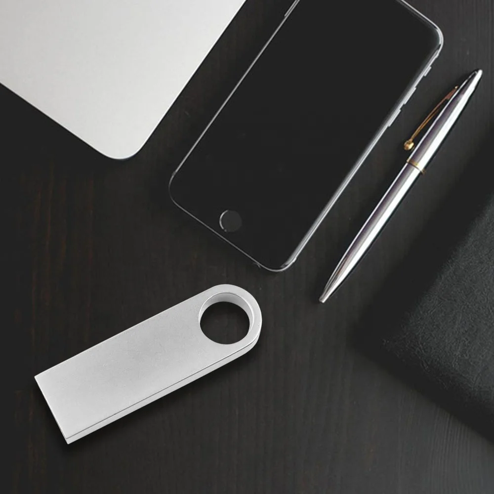  Usb-флеш-накопитель серебристый в металлическом корпусе 1 ГБ 2 4 8 16 32 64