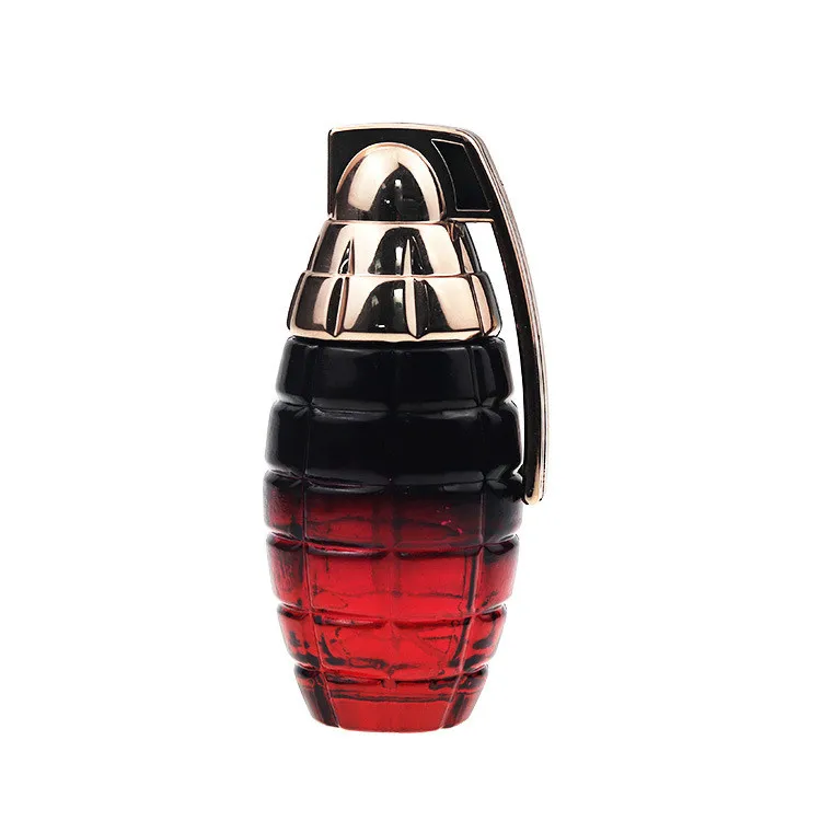 90ml grenade shaped spray empty glass perfume bottles