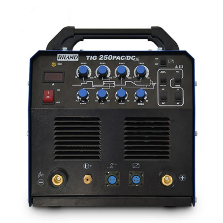 Argon arc welding aluminum welder TIG-250P for Inverting square wave AC/DC