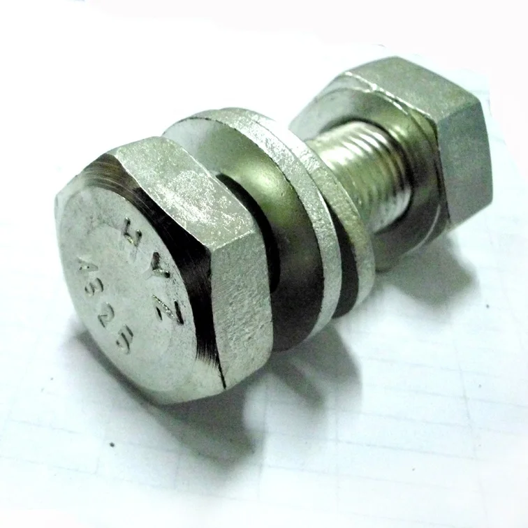 M22 Big Head Heavy Hex Structural Bolts High  Tensile A325M/A490M/F10T