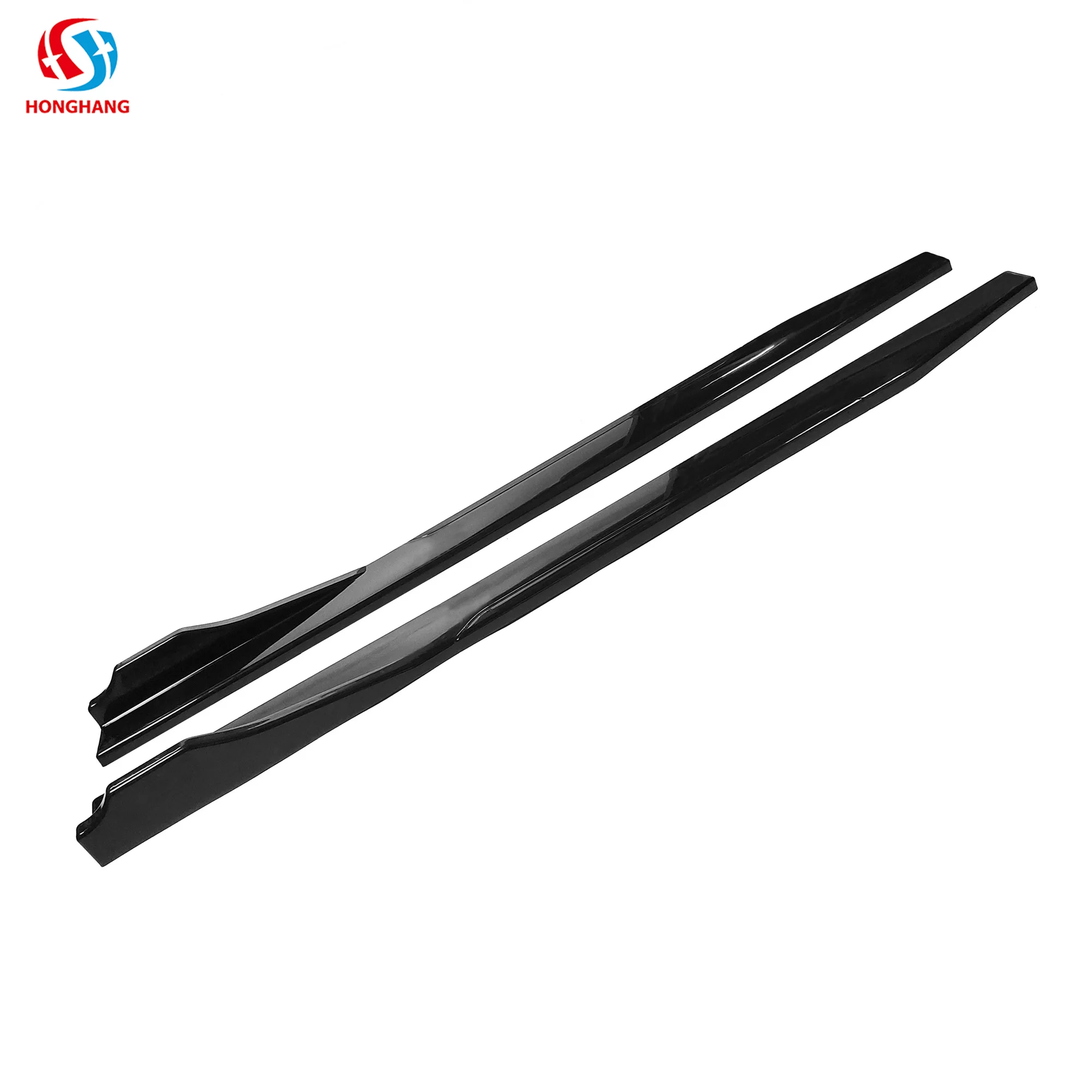Honghang Manufacture Auto Spare Parts Body Protecter, New Style Univetsal Car Side Skirts Lip Spoiler For All Car Type E
