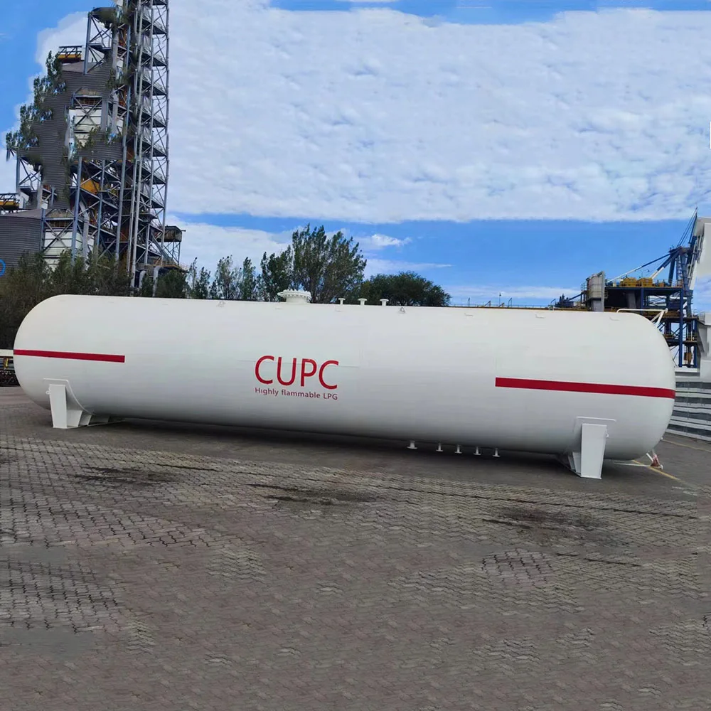 LPG Storage Tank 60m3 100m3 High Quality Flammable Gas LPG LNG Tank