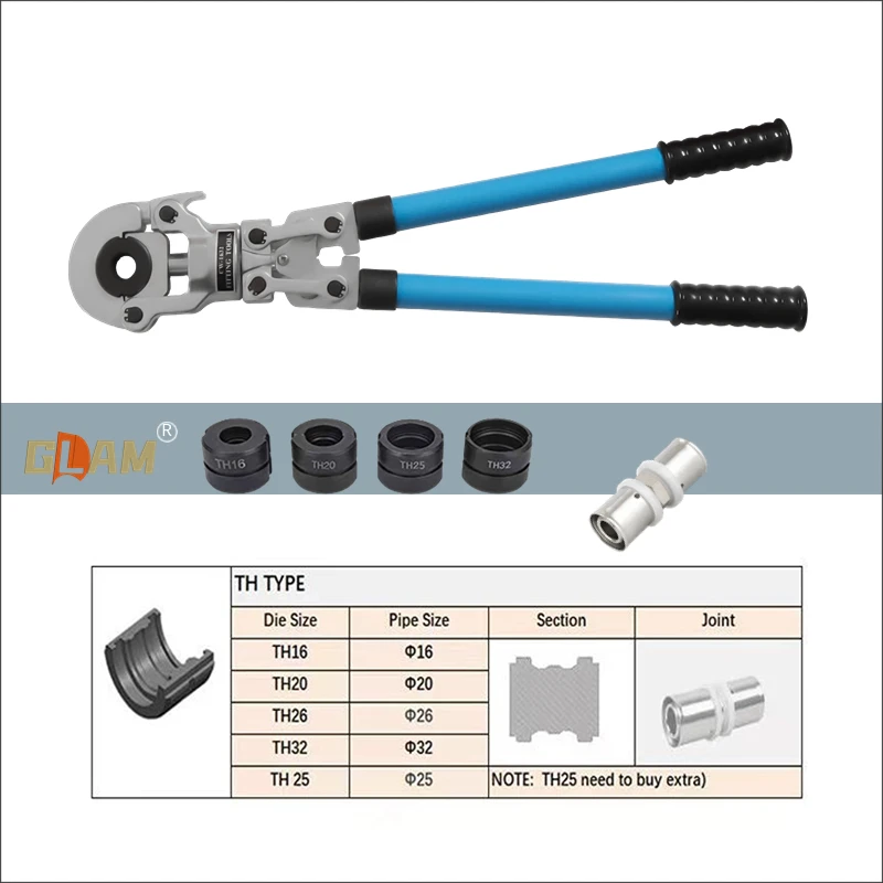 Hydraulic Pipe Crimping Moulds for Pex & Copper Fittings Kinds of TH U Dies Steel Material V M VAU VUS Dies