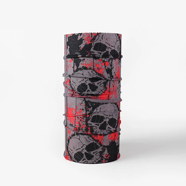 
High Quality Durable Using 3D Digital custom windproof seamless Face Shield Tube Bandana 