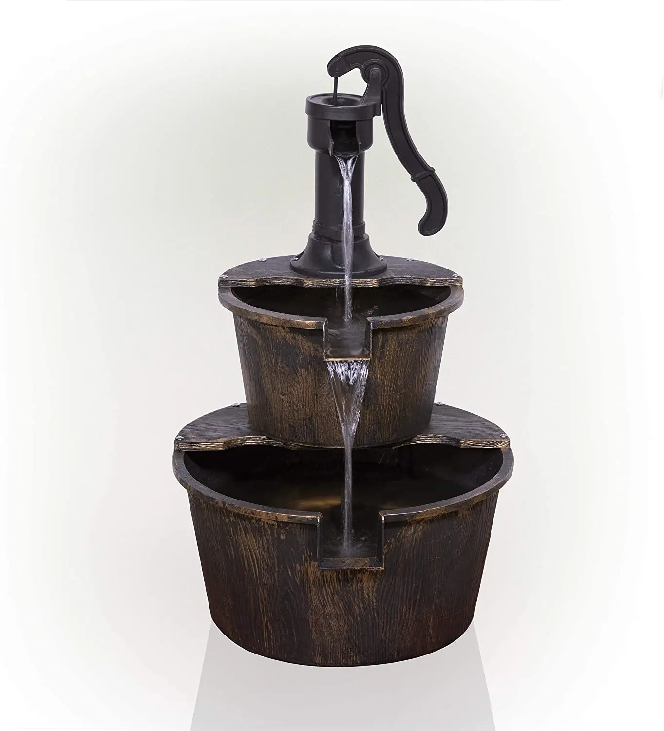 New garden supplies Design Outdoor Antique Style Water fountain with Various Color Garden Ornaments