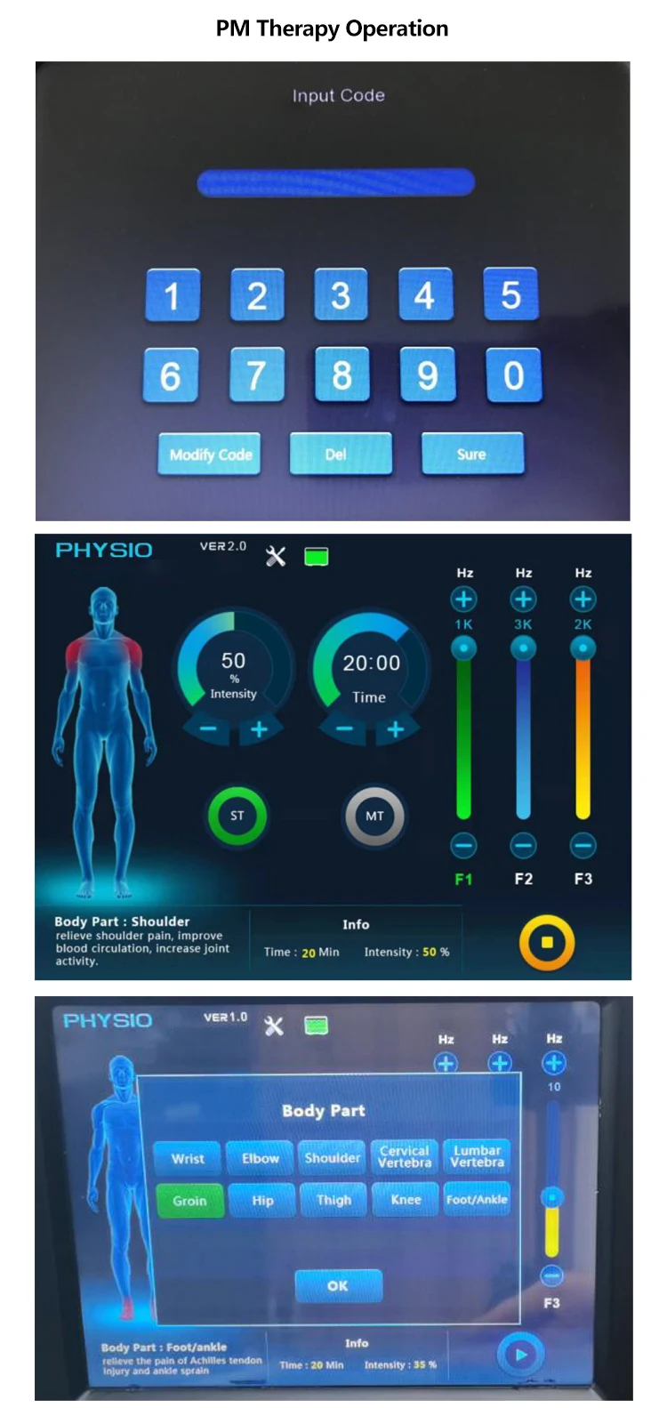 Portable Medical Instruments  Magnetic Therapy Physio Magneto Extremity Pain Extracorporeal Machine